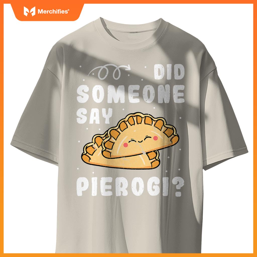 Pierogi Filled Dumplings Dough Polish Cuisine Cook Chef T-Shirt