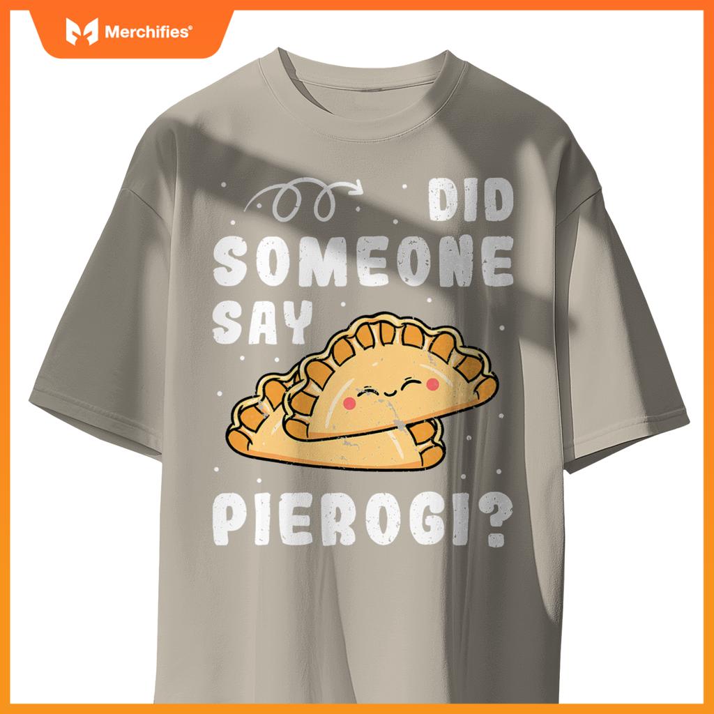 Pierogi Filled Dumplings Dough Polish Cuisine Cook Chef T-Shirt