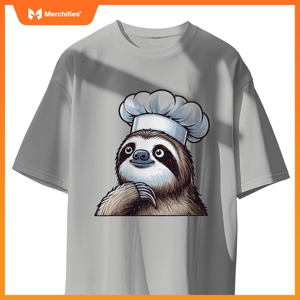 Proud Sloth Chef T-Shirt