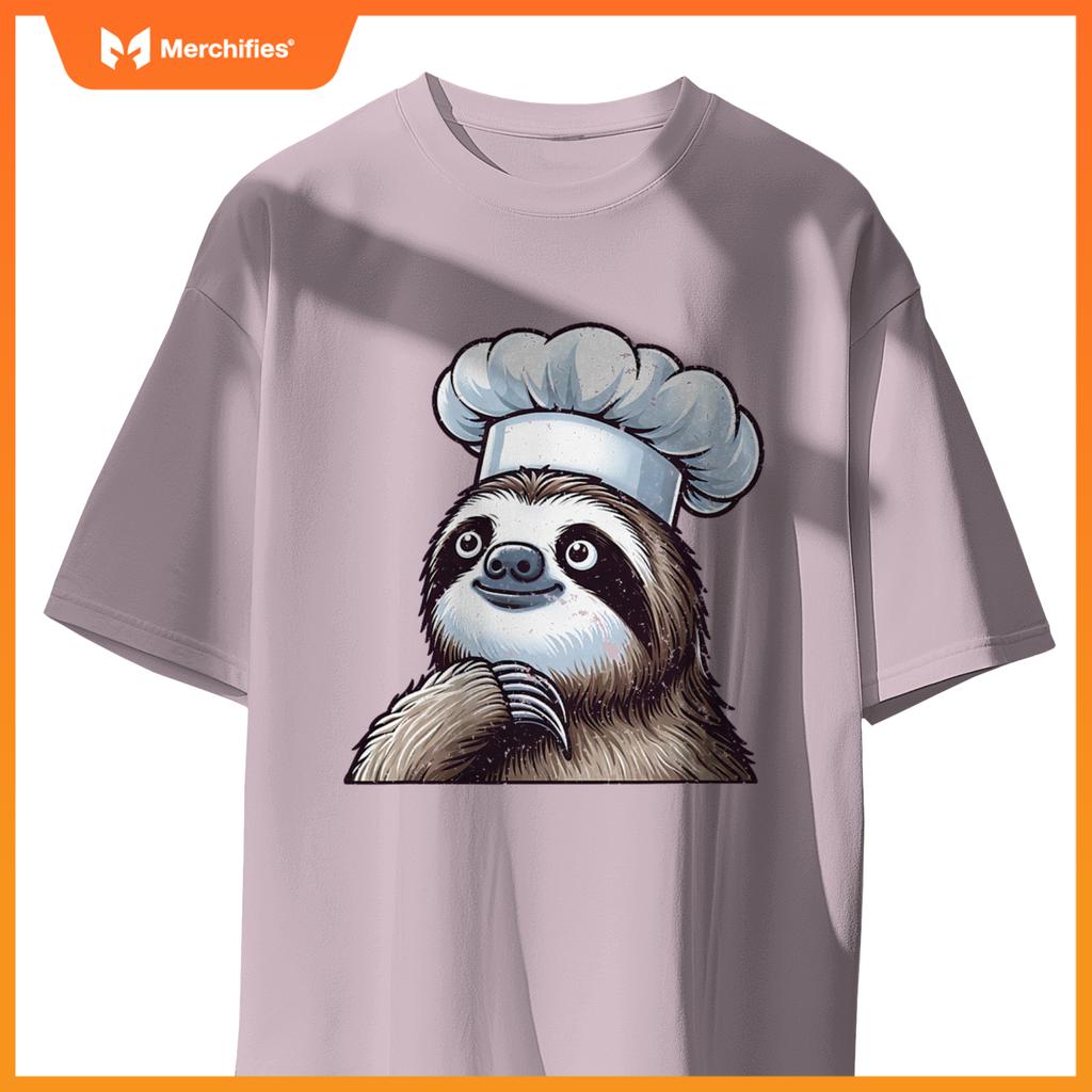 Proud Sloth Chef T-Shirt