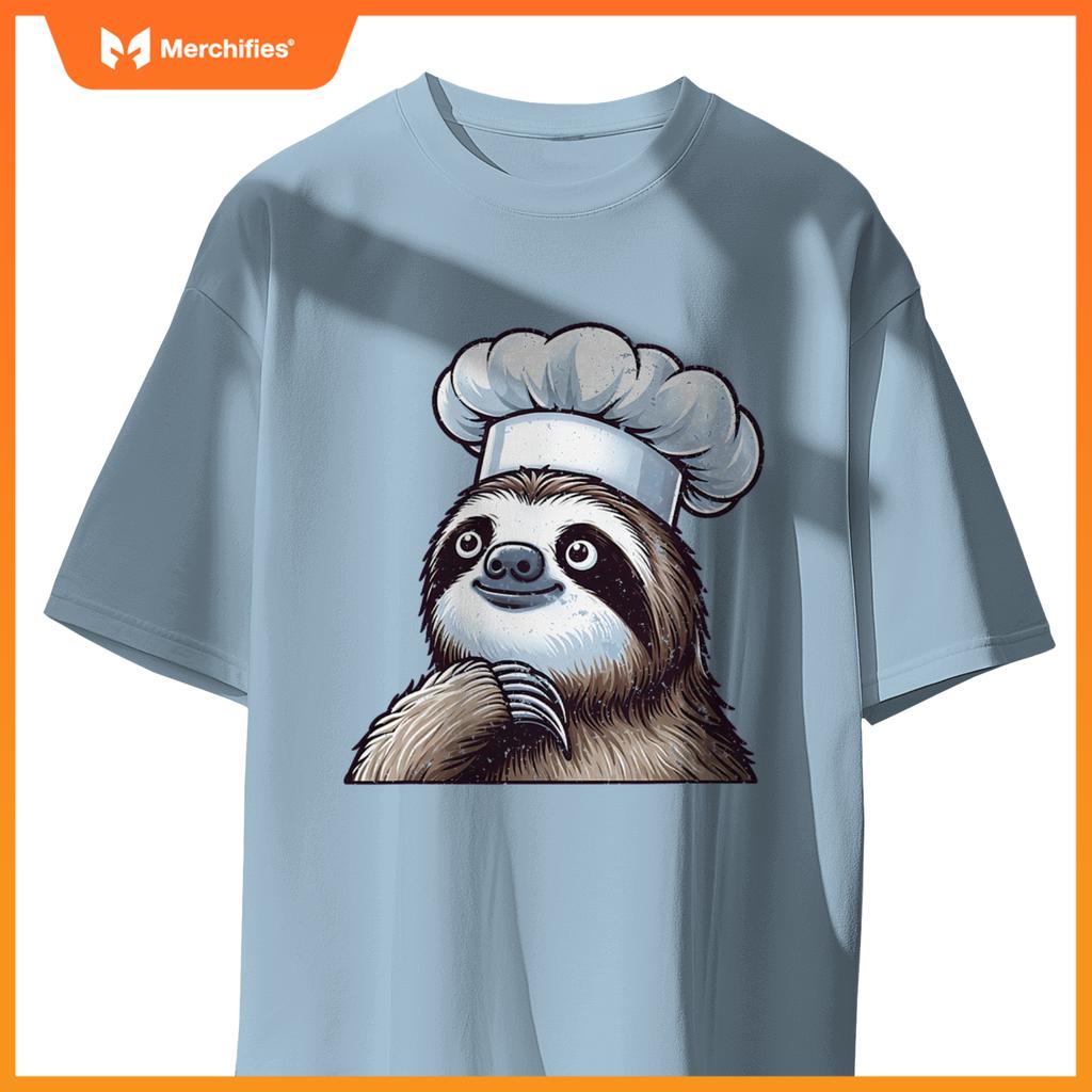 Proud Sloth Chef T-Shirt