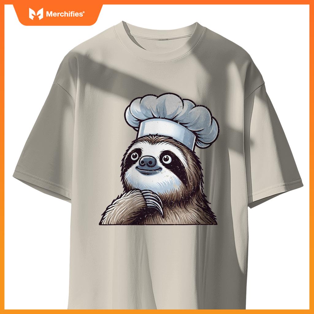 Proud Sloth Chef T-Shirt