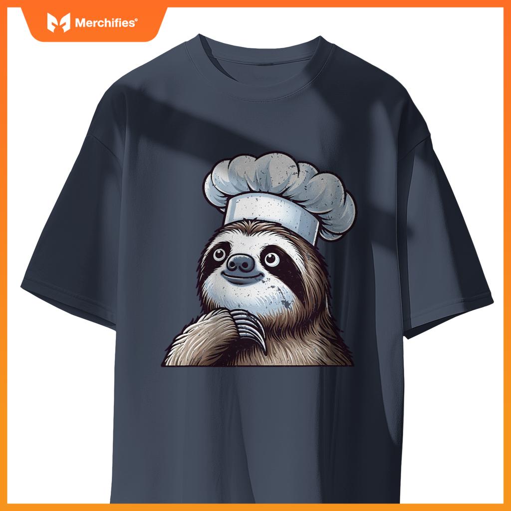 Proud Sloth Chef T-Shirt