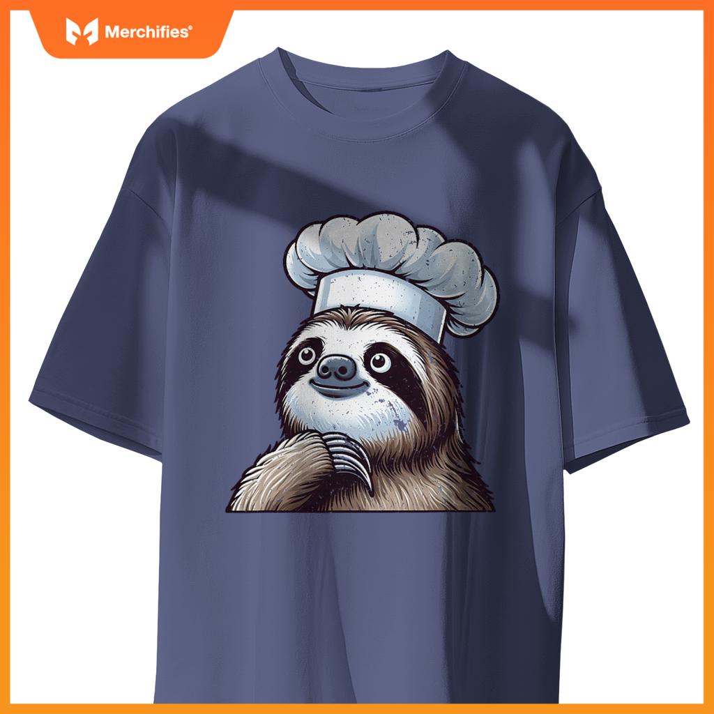 Proud Sloth Chef T-Shirt