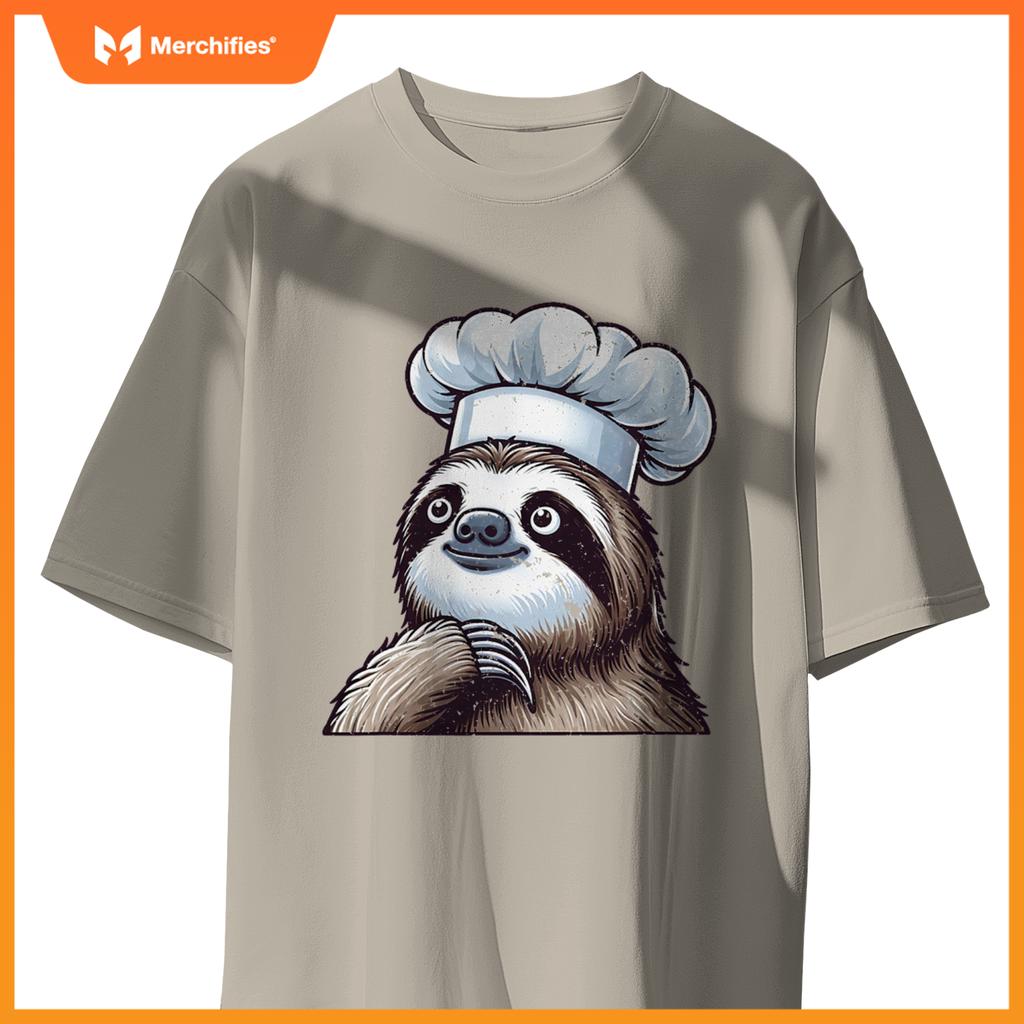Proud Sloth Chef T-Shirt