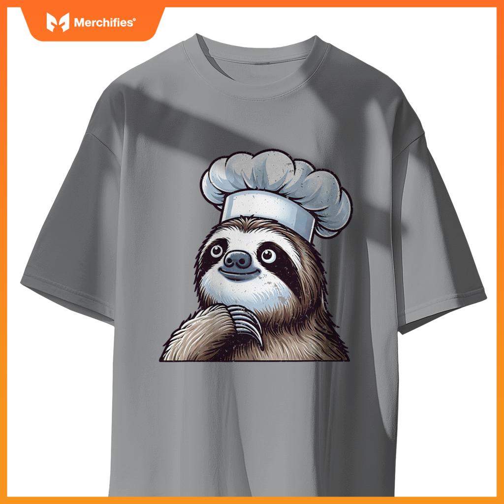 Proud Sloth Chef T-Shirt