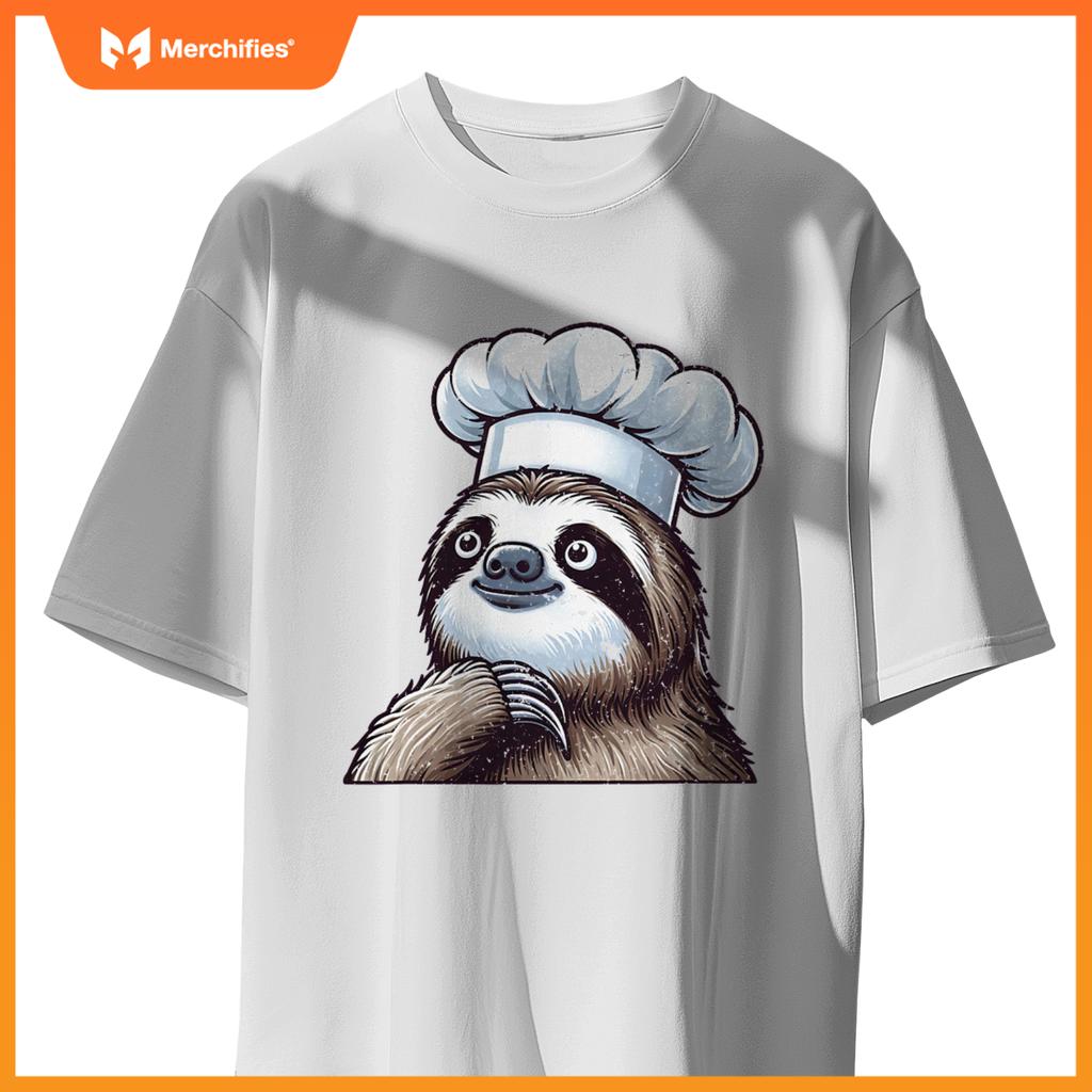 Proud Sloth Chef T-Shirt