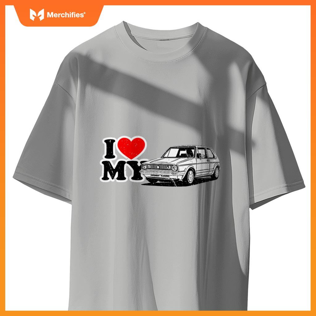 Rabbit Mark I-I Love My Car T-Shirt