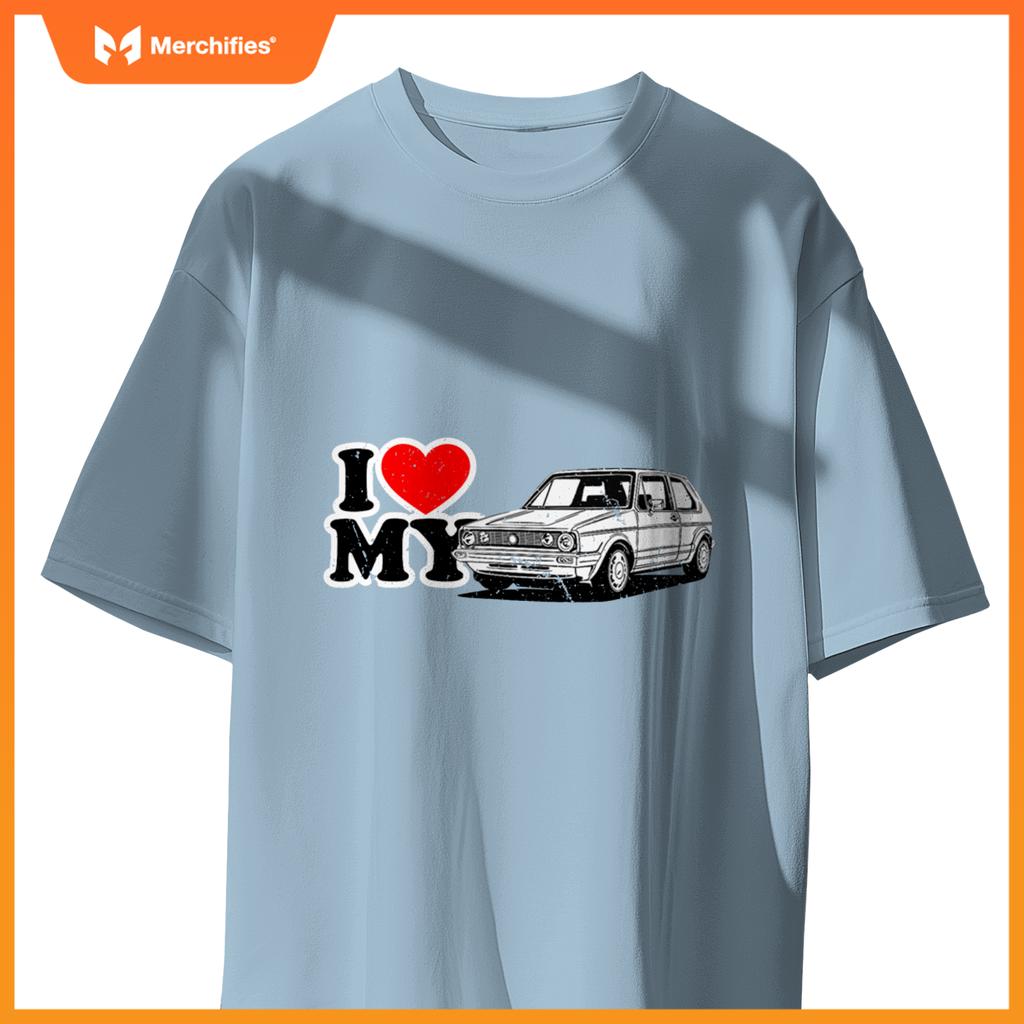 Rabbit Mark I-I Love My Car T-Shirt