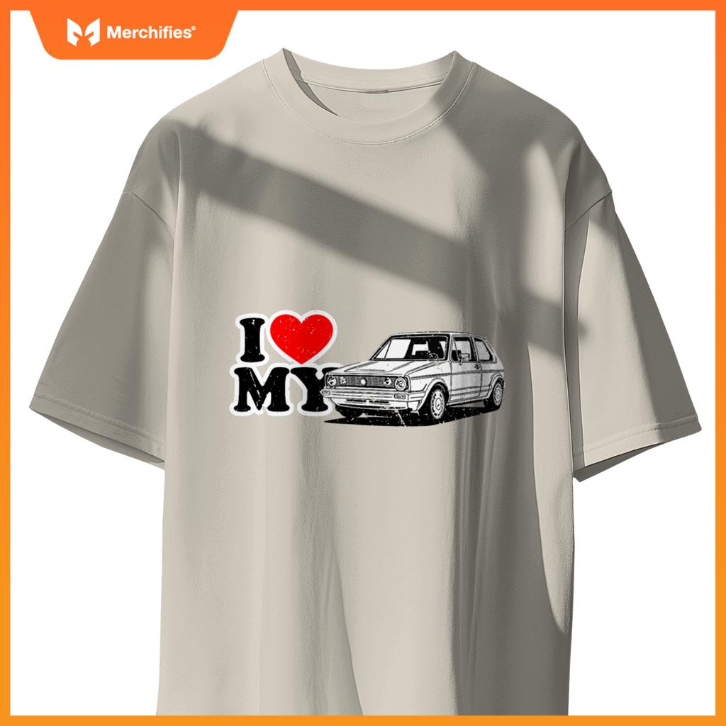 Rabbit Mark I-I Love My Car T-Shirt