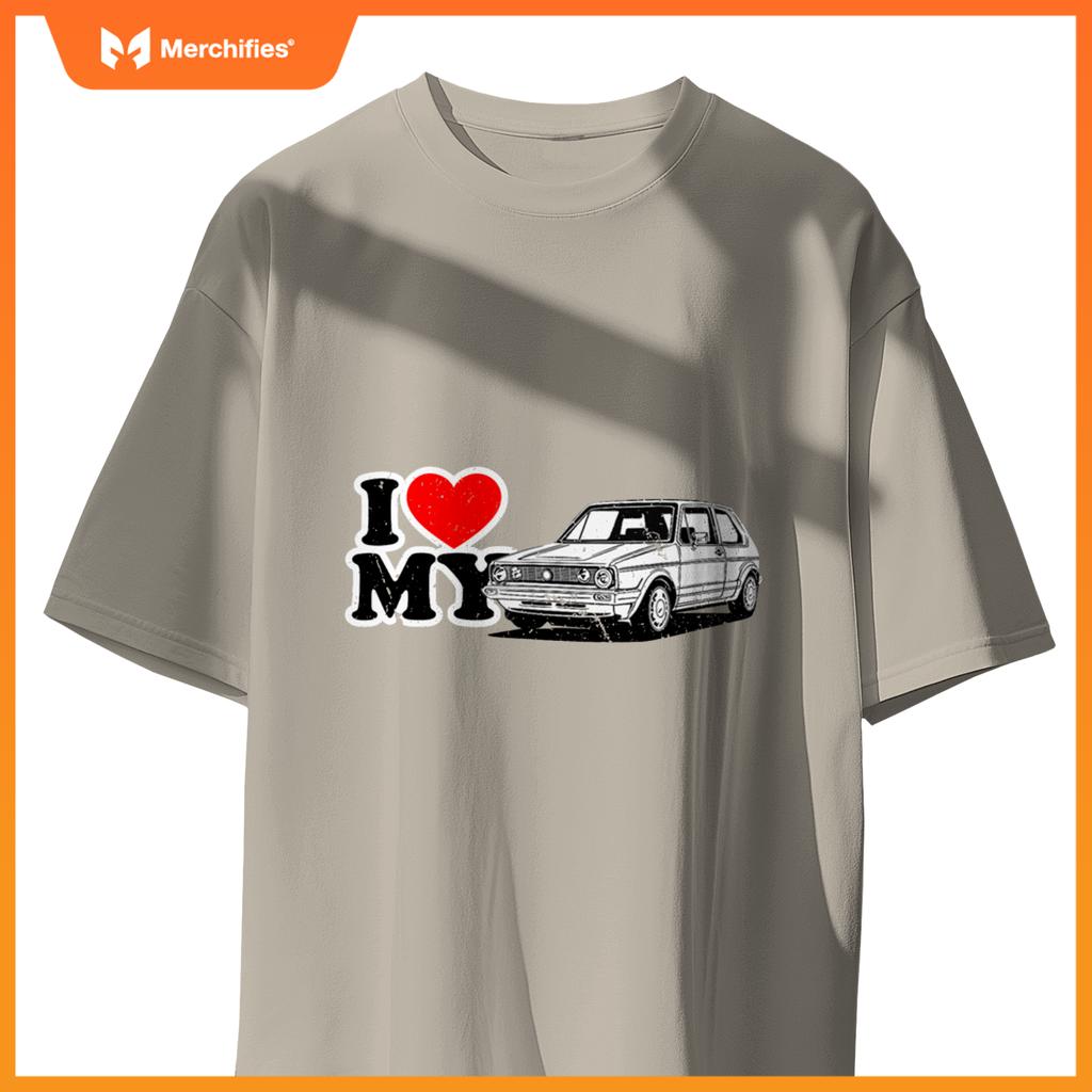 Rabbit Mark I-I Love My Car T-Shirt