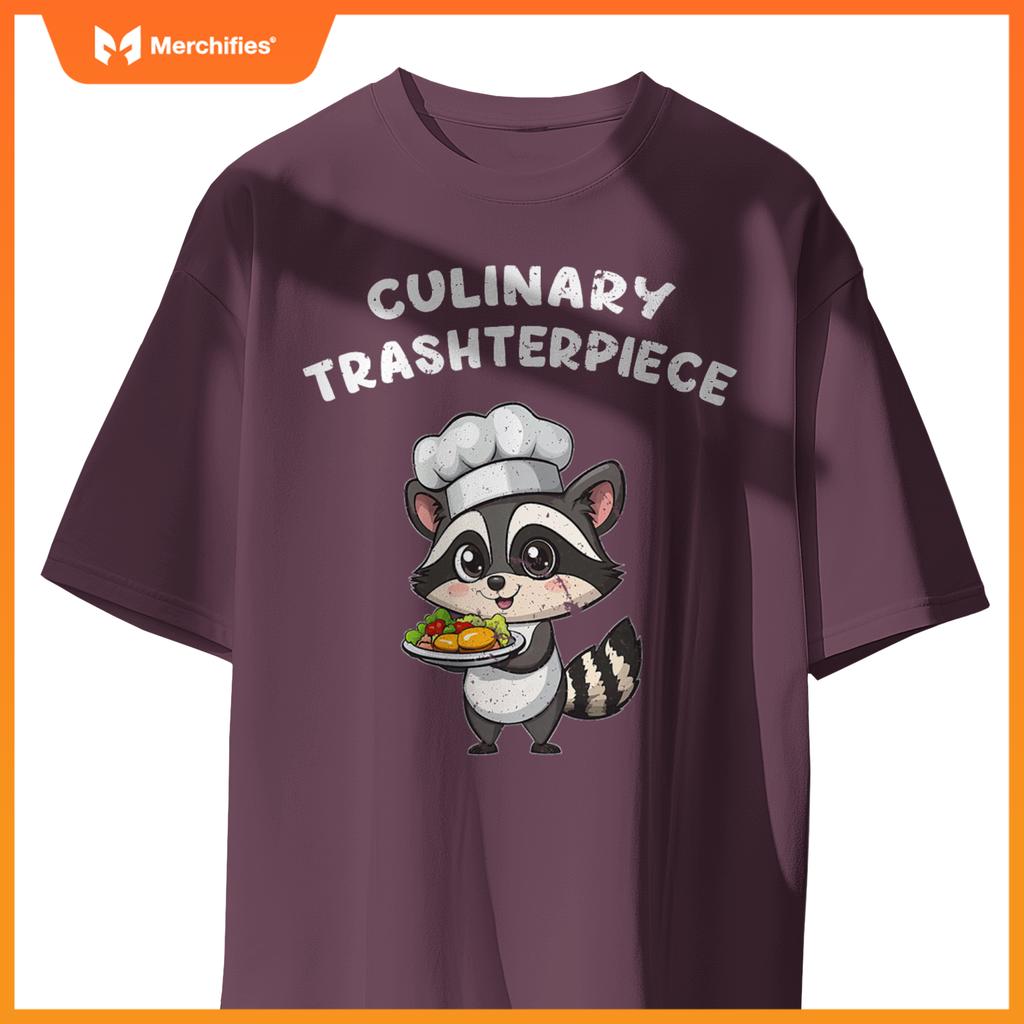 Raccoon Lover Chef Cook Cooking Kawaii Cute Raccoon T-Shirt