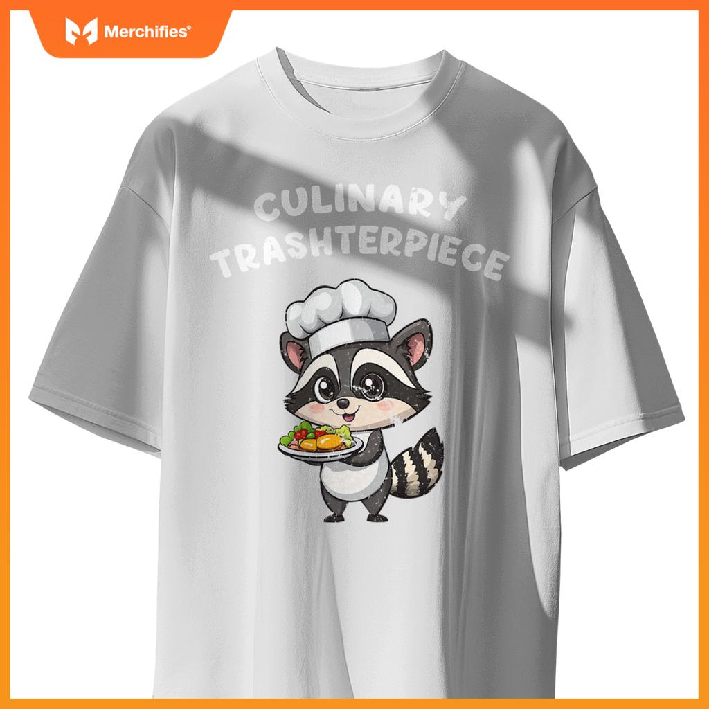 Raccoon Lover Chef Cook Cooking Kawaii Cute Raccoon T-Shirt