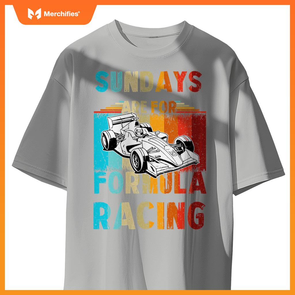 Race Car Sundays Are  Mula Racing Lovers T-Shirt