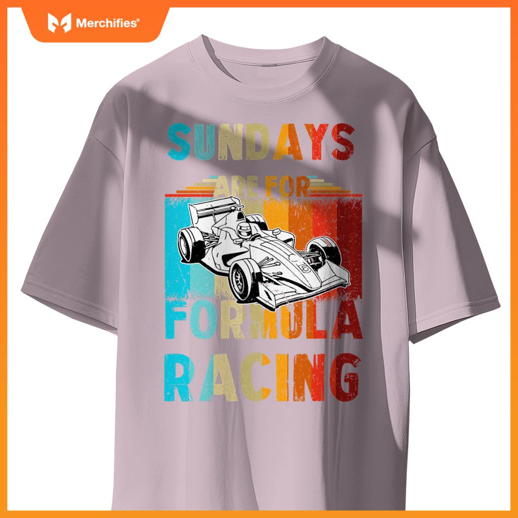 Race Car Sundays Are  Mula Racing Lovers T-Shirt