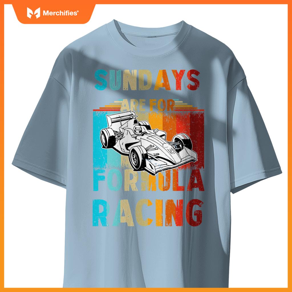 Race Car Sundays Are  Mula Racing Lovers T-Shirt