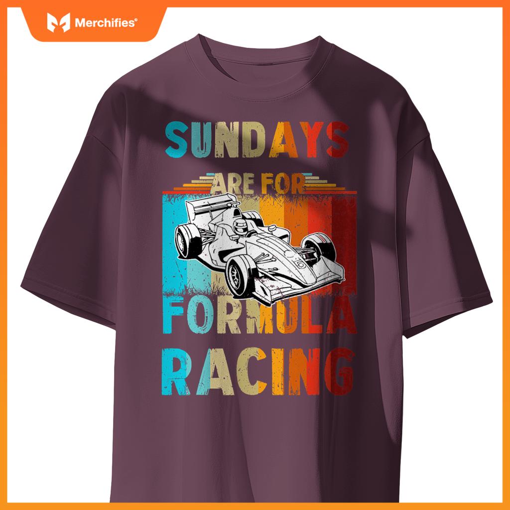 Race Car Sundays Are  Mula Racing Lovers T-Shirt