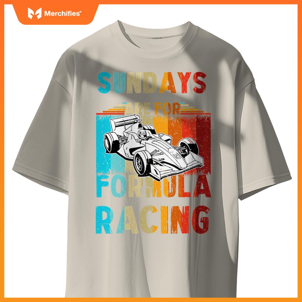 Race Car Sundays Are  Mula Racing Lovers T-Shirt