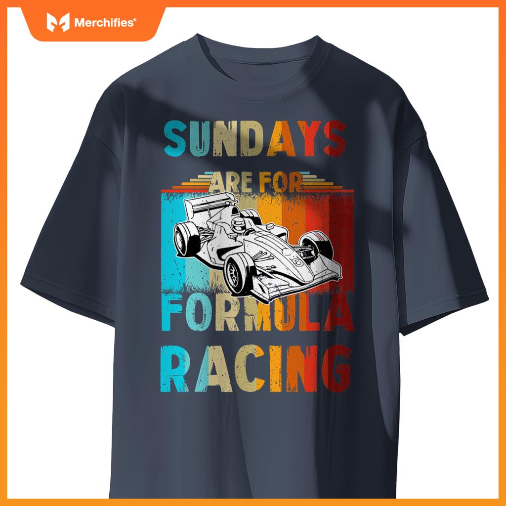 Race Car Sundays Are  Mula Racing Lovers T-Shirt
