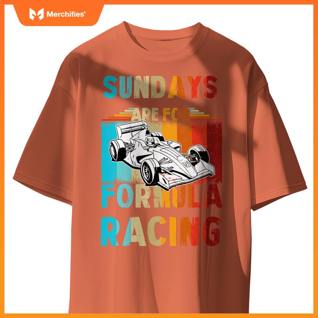 Race Car Sundays Are  Mula Racing Lovers T-Shirt