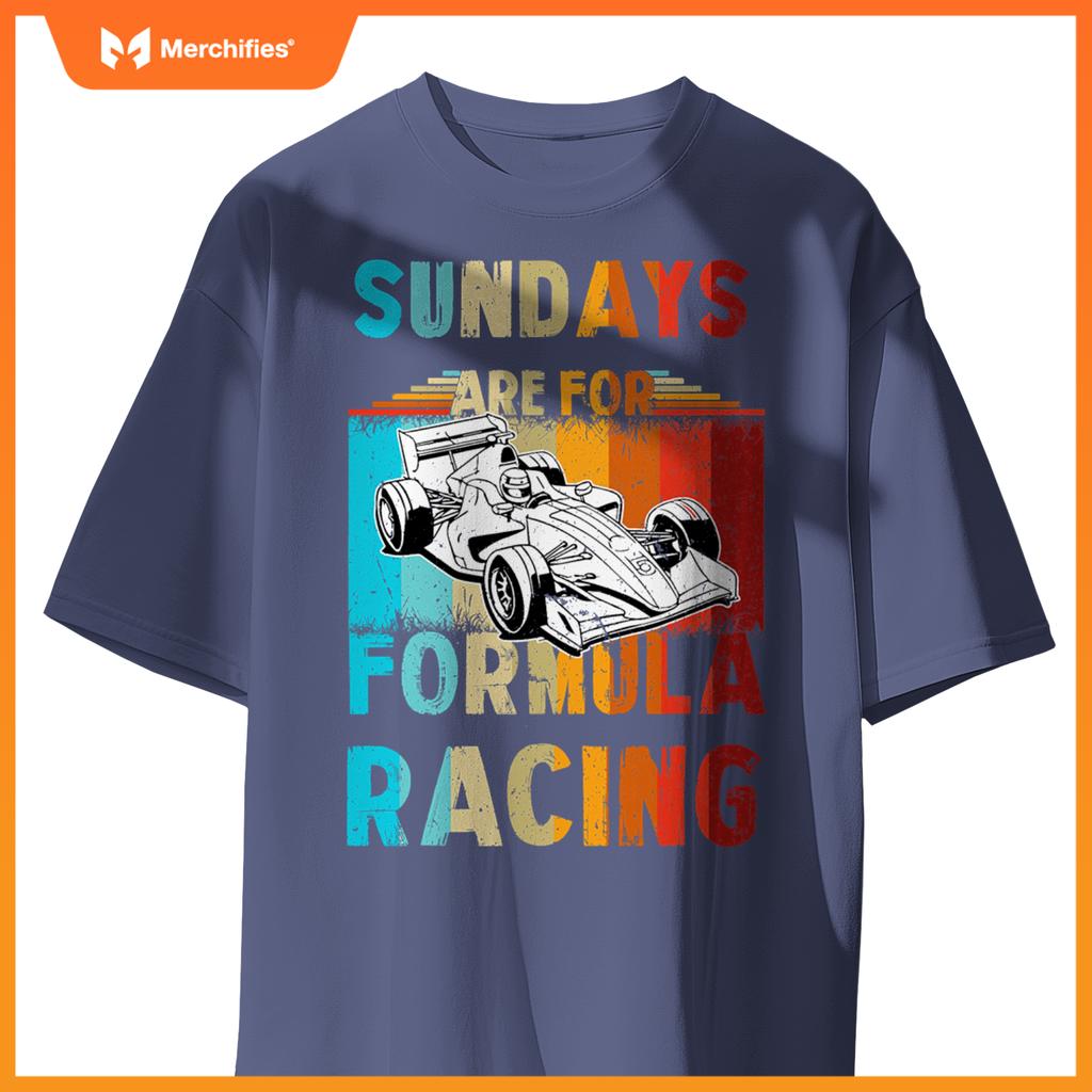 Race Car Sundays Are  Mula Racing Lovers T-Shirt