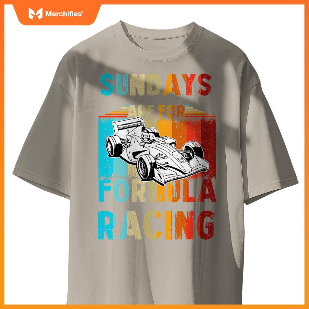 Race Car Sundays Are  Mula Racing Lovers T-Shirt
