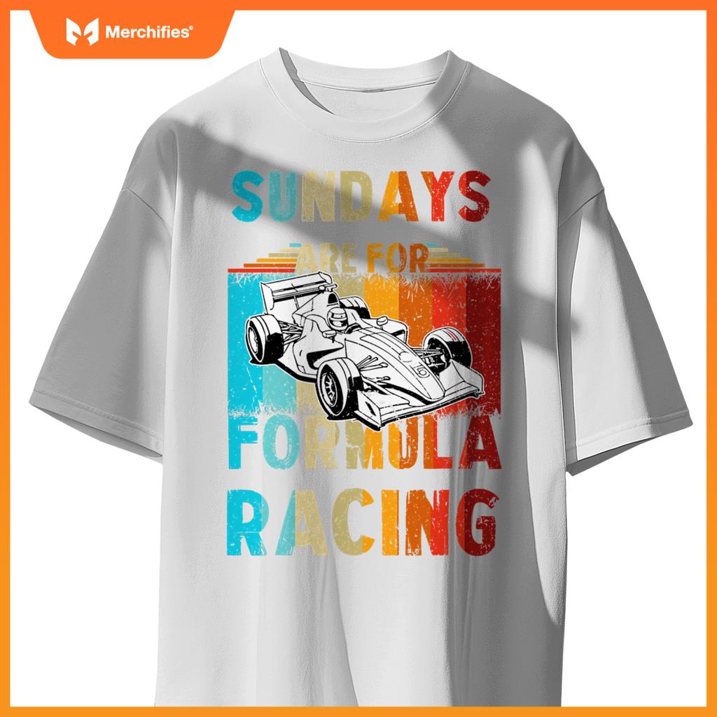 Race Car Sundays Are  Mula Racing Lovers T-Shirt