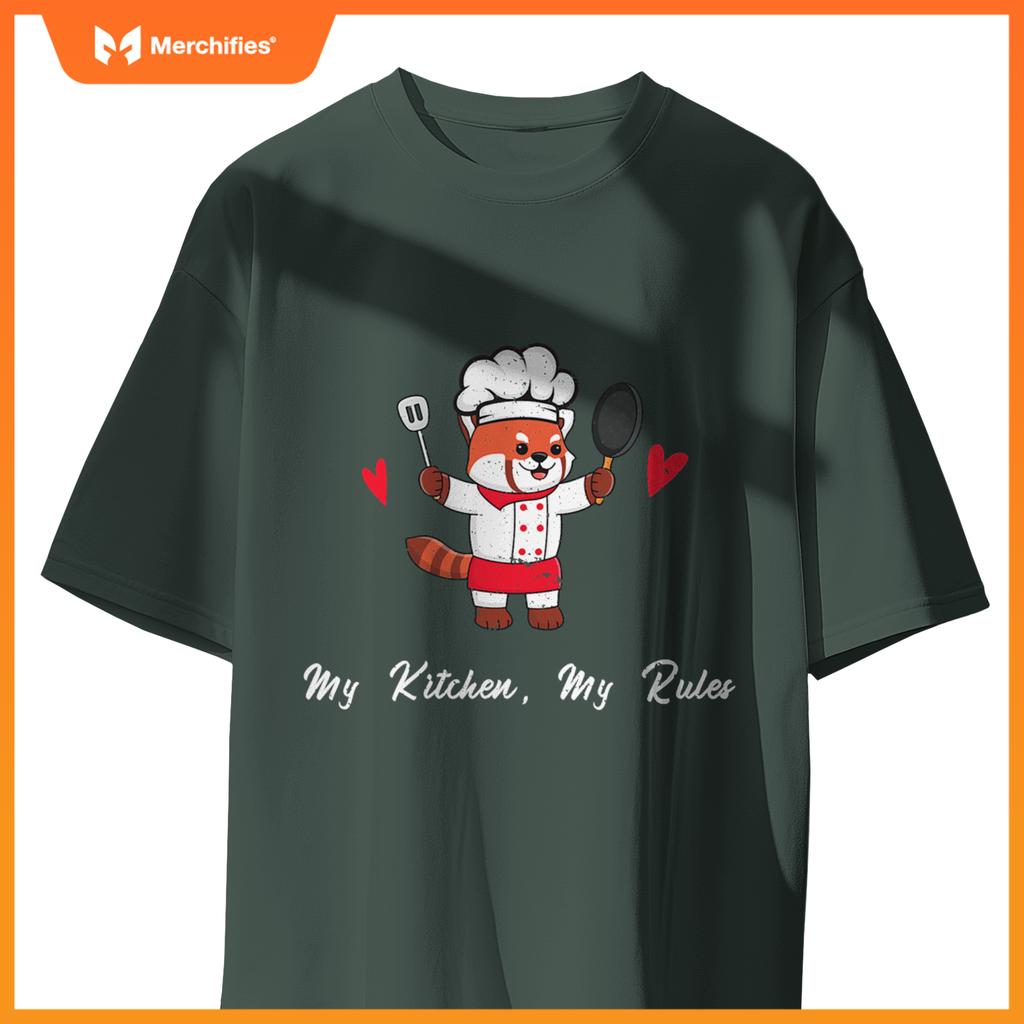 Red Panda Chef  Red Pandas Animal Lover Graphic T-Shirt