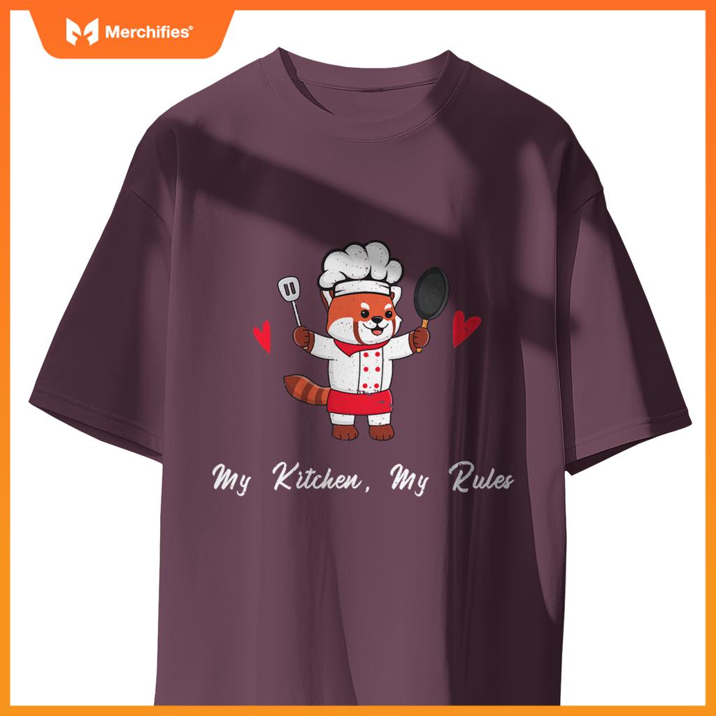 Red Panda Chef  Red Pandas Animal Lover Graphic T-Shirt
