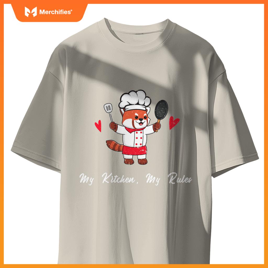 Red Panda Chef  Red Pandas Animal Lover Graphic T-Shirt