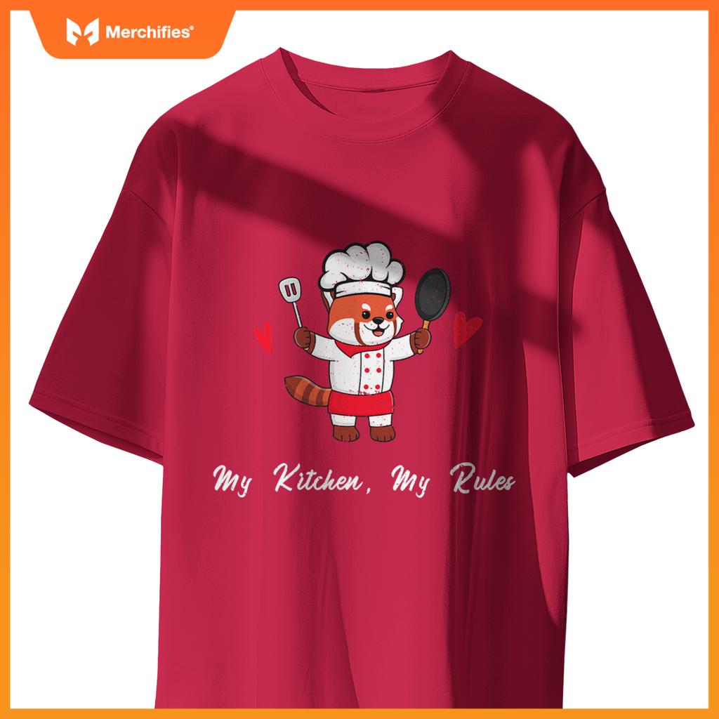Red Panda Chef  Red Pandas Animal Lover Graphic T-Shirt