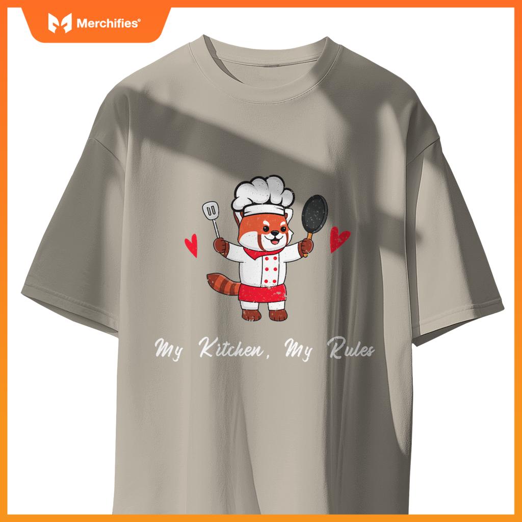 Red Panda Chef  Red Pandas Animal Lover Graphic T-Shirt
