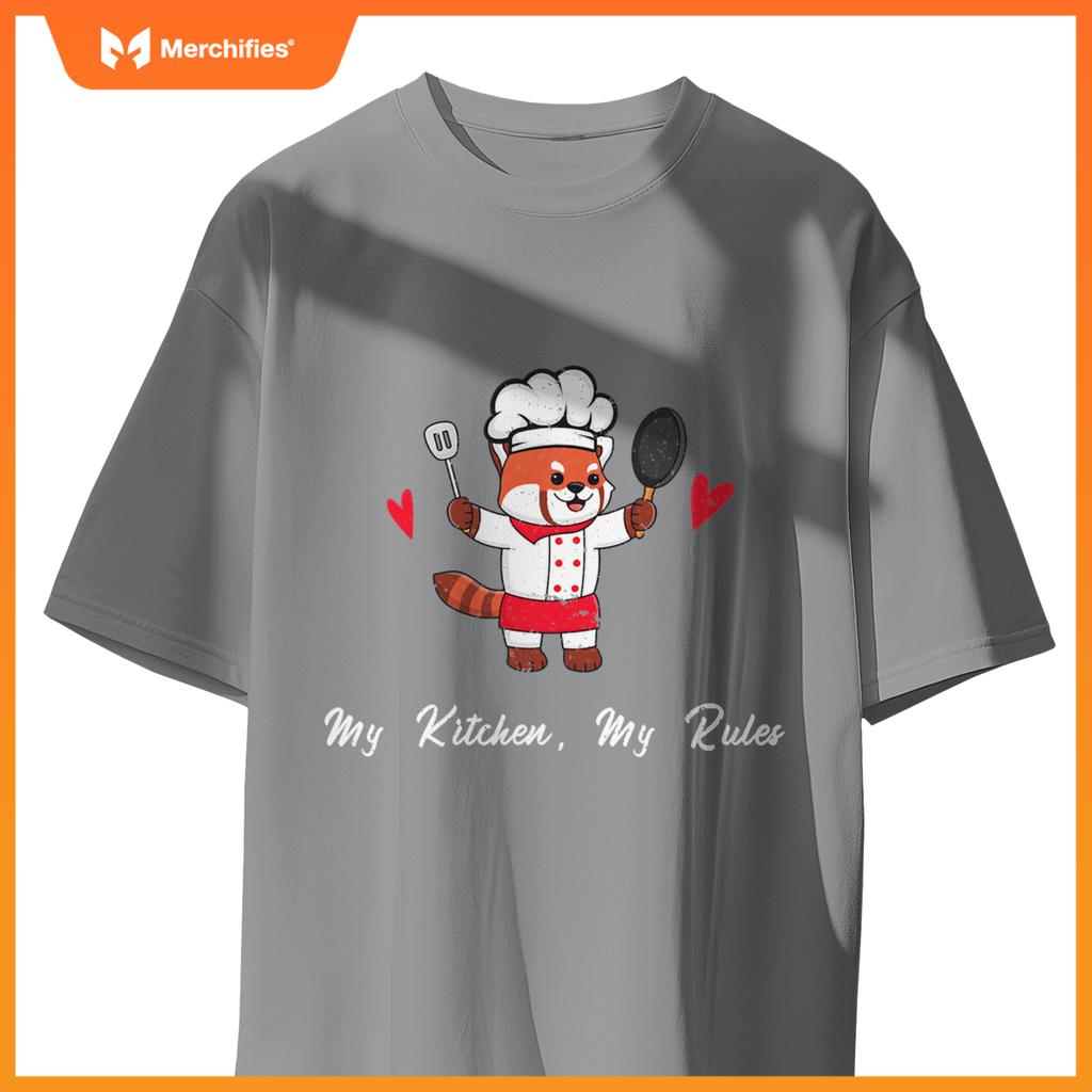 Red Panda Chef  Red Pandas Animal Lover Graphic T-Shirt