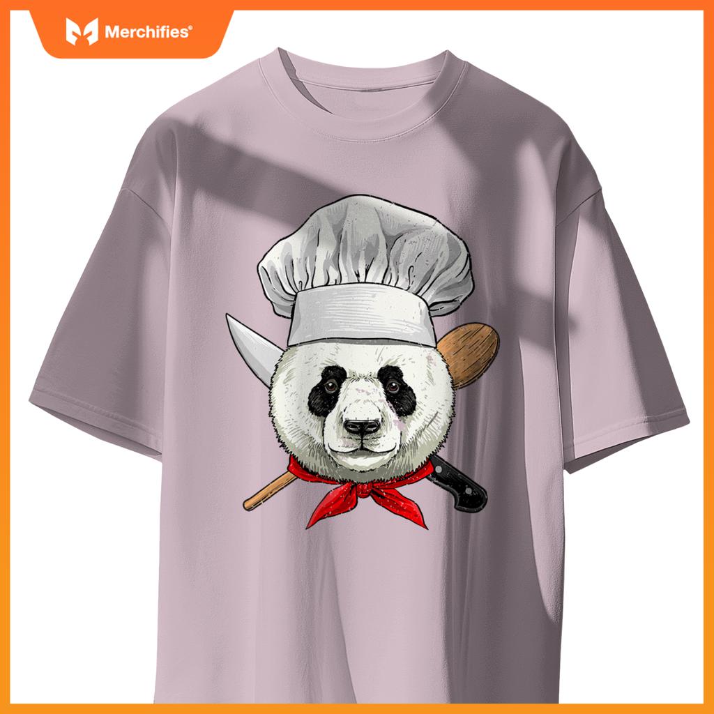 Restaurant Panda Chef Cook Culinary Kitchen Cooking Lover T-Shirt