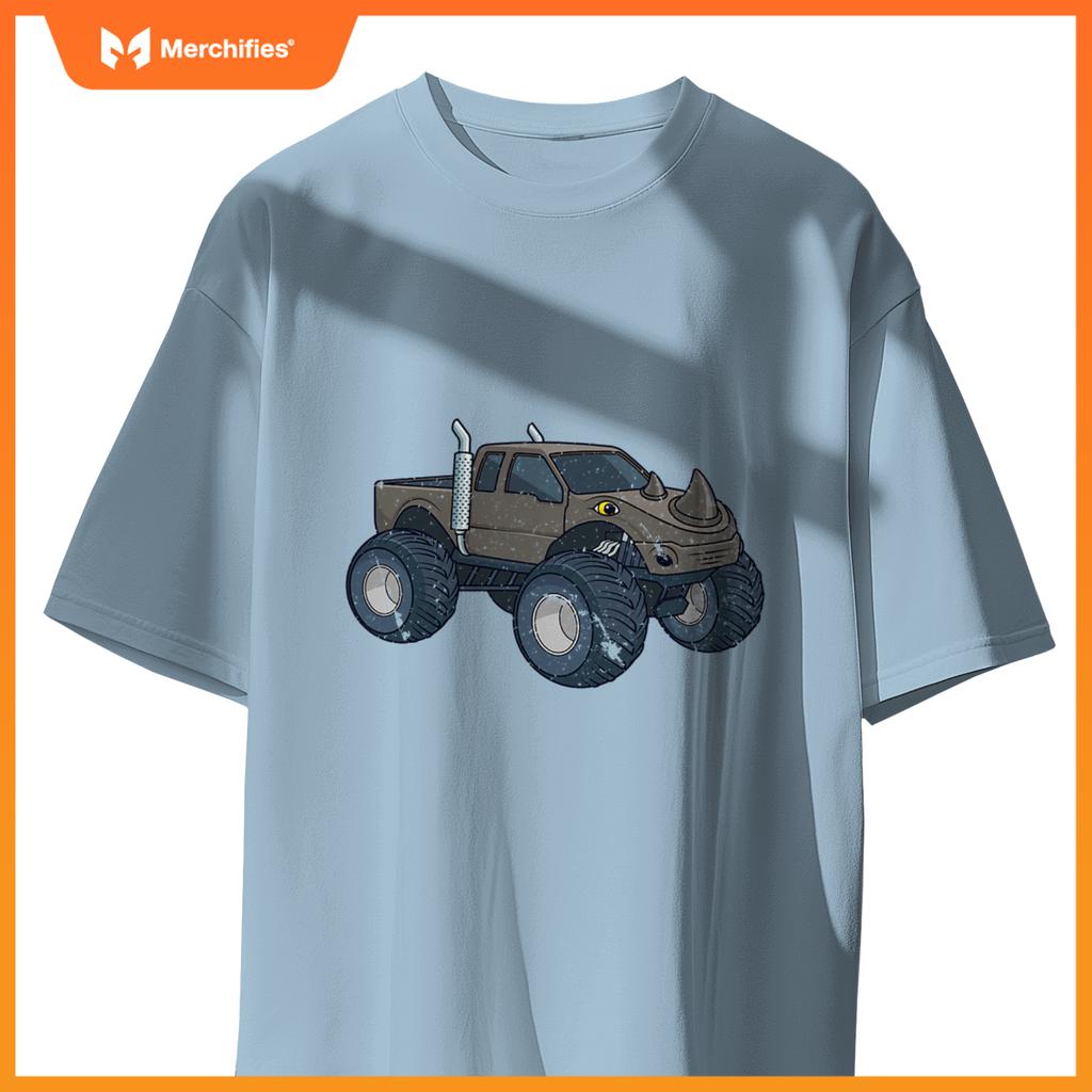 Rhino Monster Truck Monster Truck Rhino Animal T-Shirt