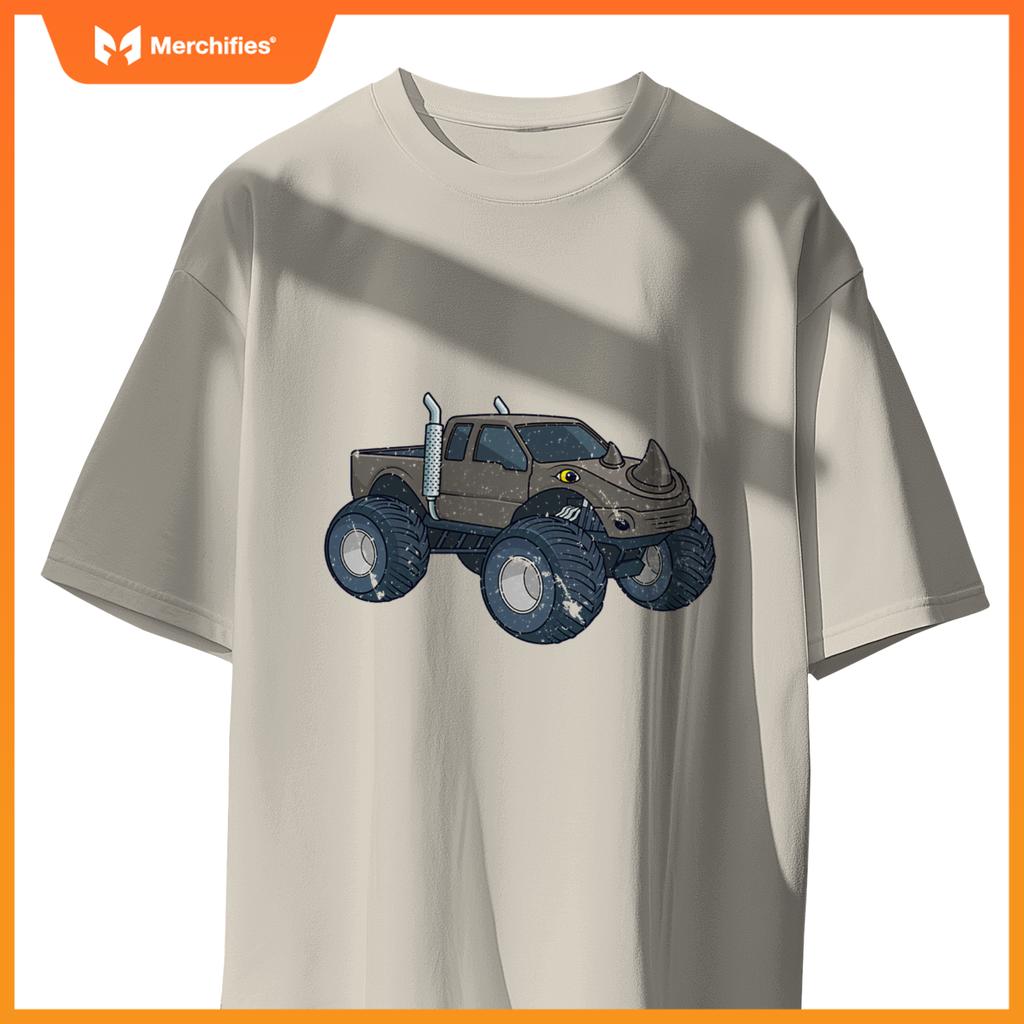 Rhino Monster Truck Monster Truck Rhino Animal T-Shirt