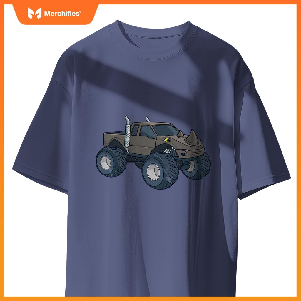 Rhino Monster Truck Monster Truck Rhino Animal T-Shirt