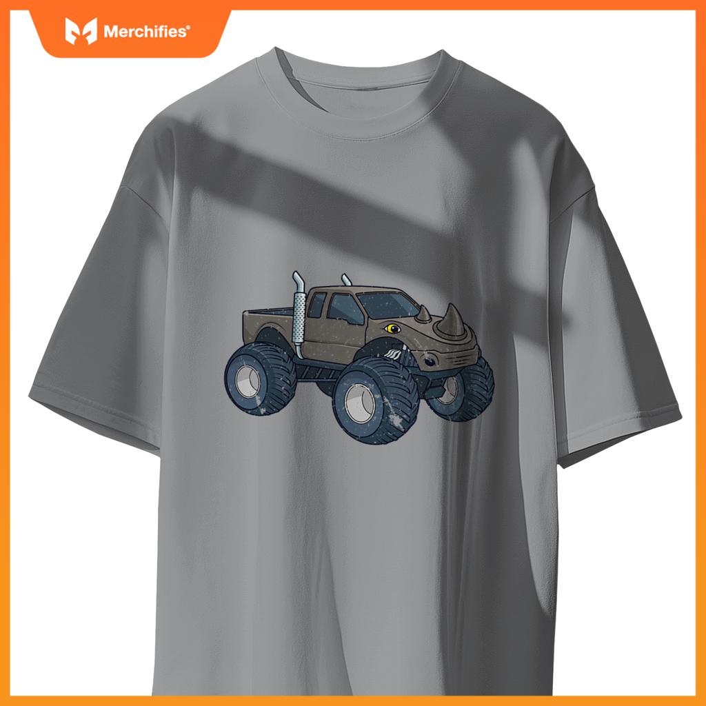 Rhino Monster Truck Monster Truck Rhino Animal T-Shirt