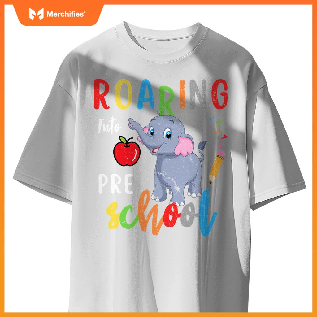 Roaring into preschool elephant teacher pre k back to school
