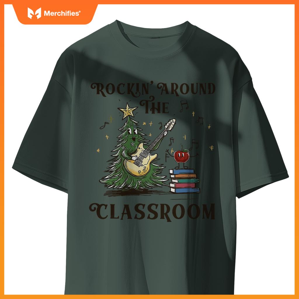 Rockin around  classroom christmas teacher winter holiday