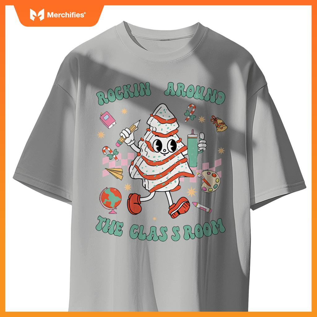 Rocking around  classroom  teacher student christmas