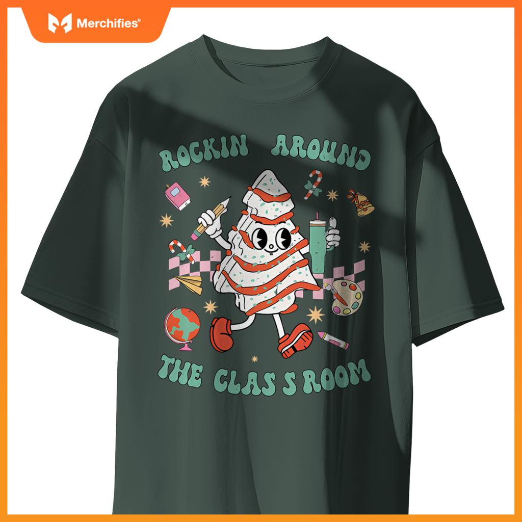 Rocking around  classroom  teacher student christmas