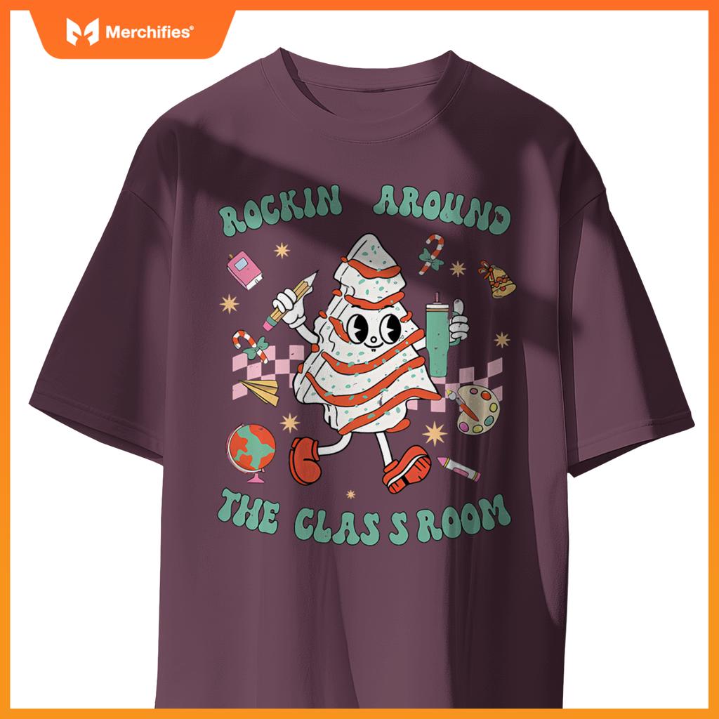 Rocking around  classroom  teacher student christmas