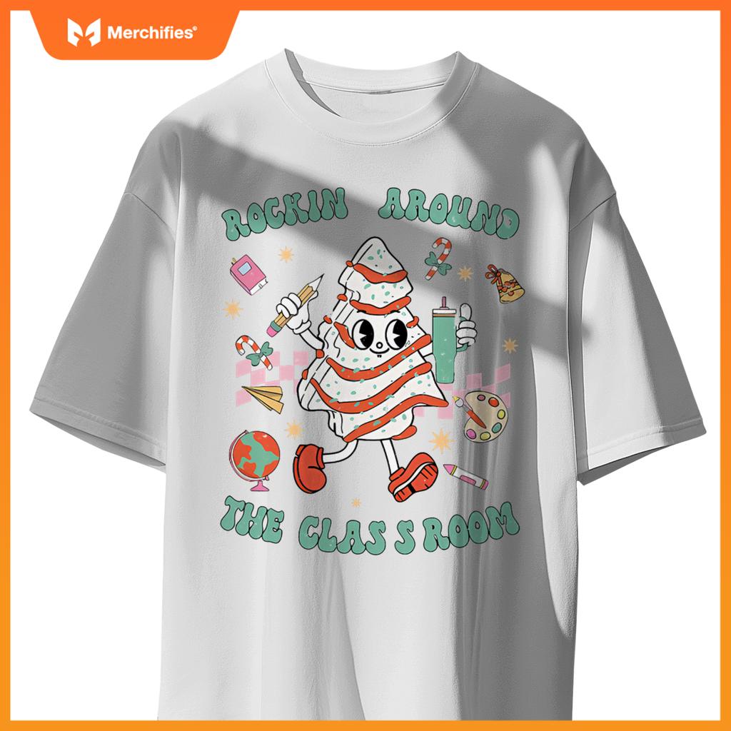 Rocking around  classroom  teacher student christmas