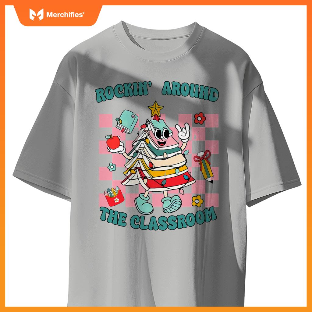 Rocking around classroom merry reading teacher christmas