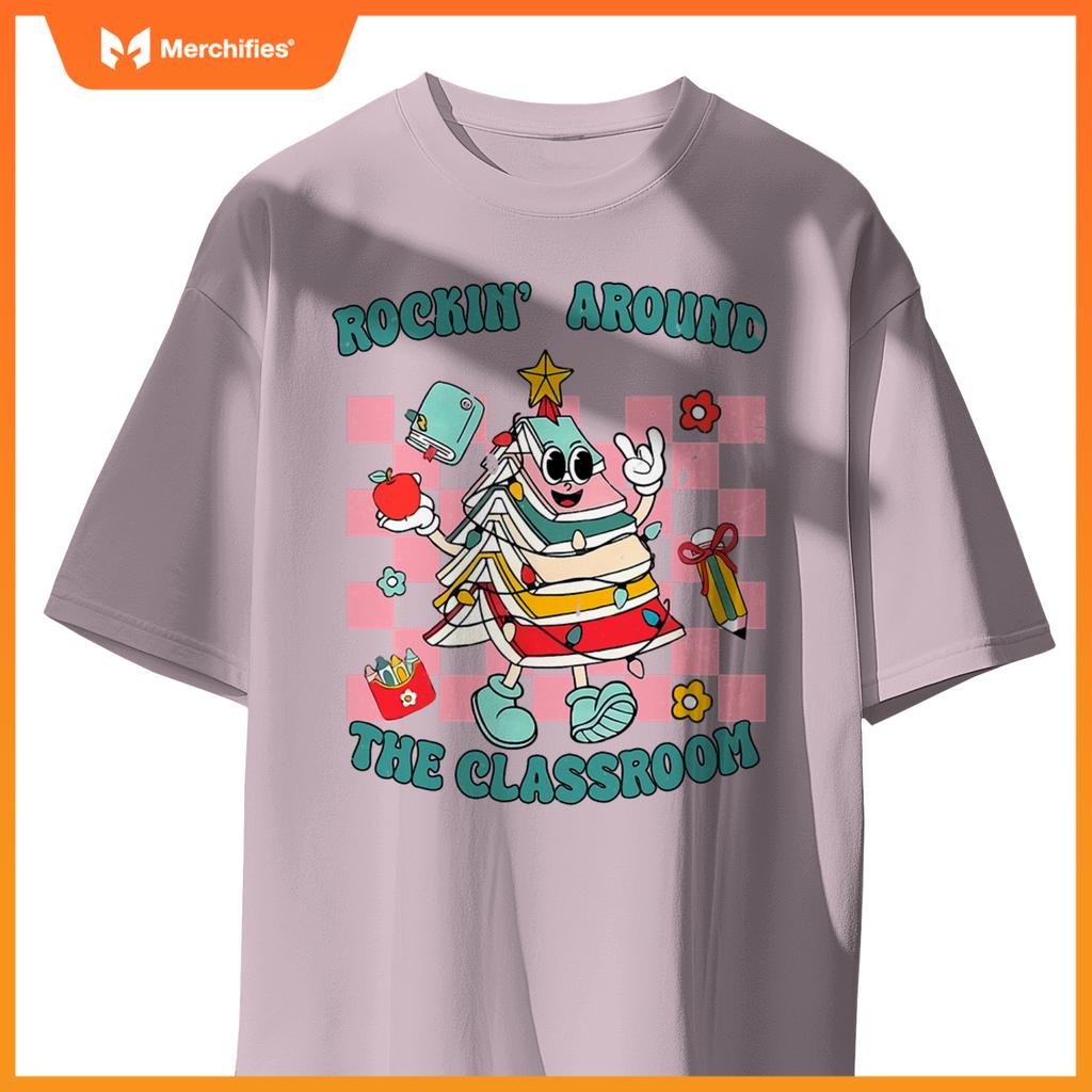 Rocking around classroom merry reading teacher christmas