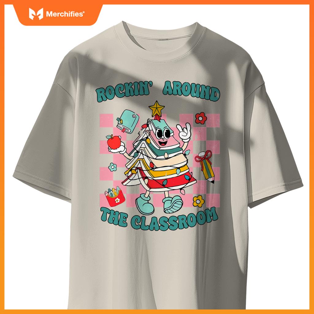 Rocking around classroom merry reading teacher christmas