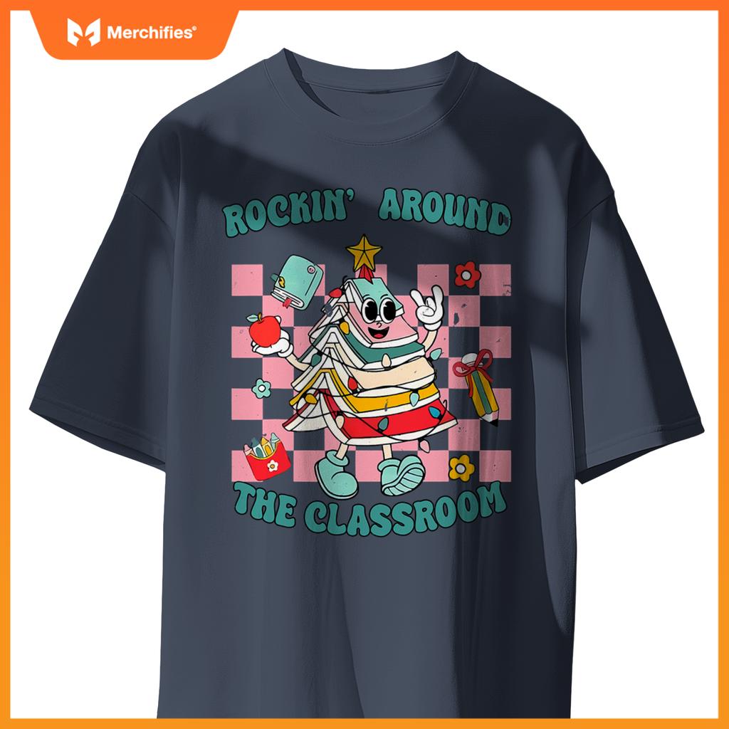 Rocking around classroom merry reading teacher christmas