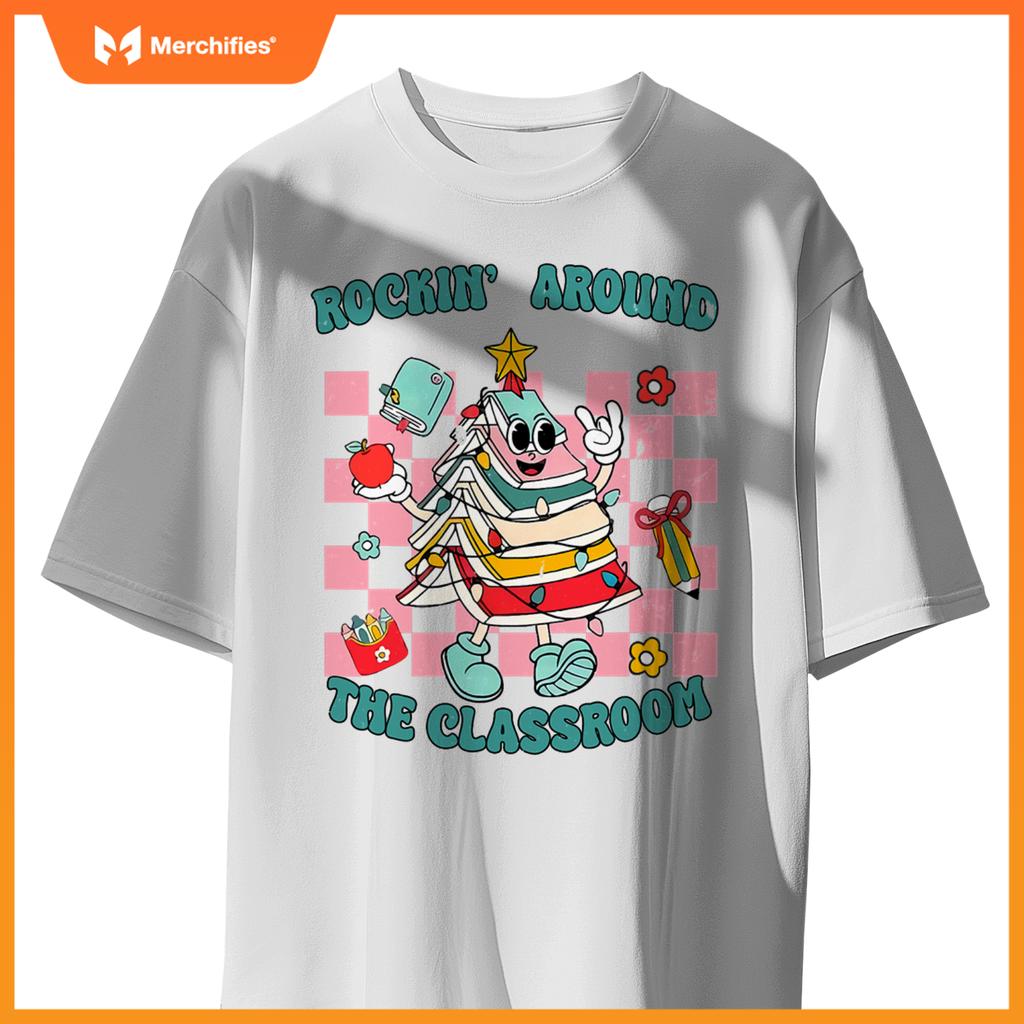 Rocking around classroom merry reading teacher christmas