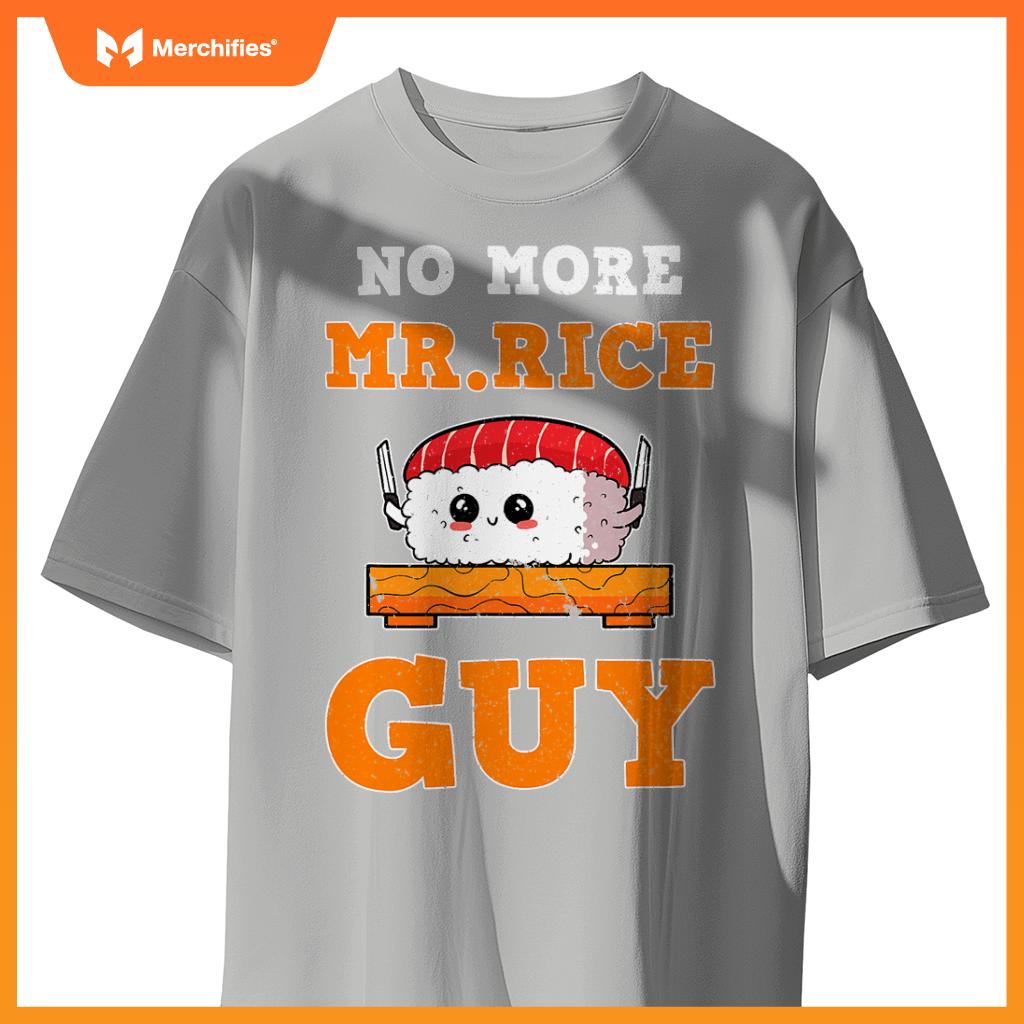 Sashimi Sushi Chef Salmon Maki Anime Figure T-Shirt
